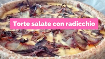 Pastel salado con radicchio 10 recetas