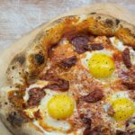 Pizza bismarck receta con huevos deliciosa y rica en sabor