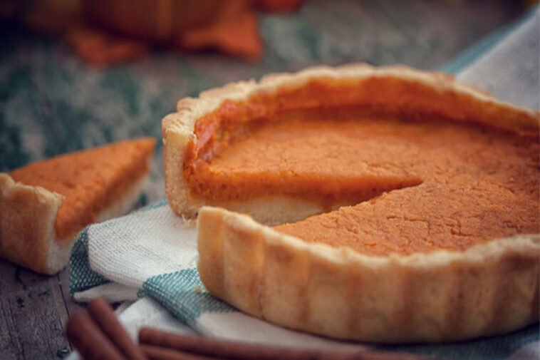 pastel salado calabaza