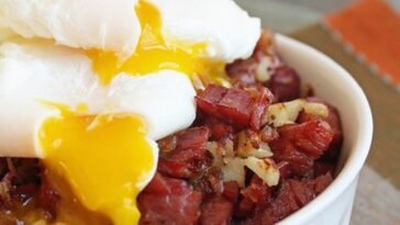 hash de carne en conserva