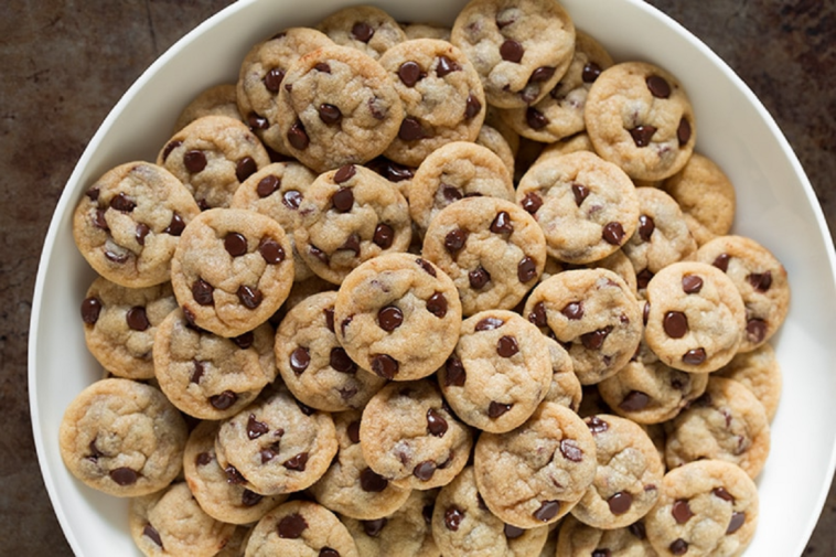 mini chocolate chip cookie bites cooking classy