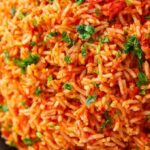 arroz con tomate especiado mexicano