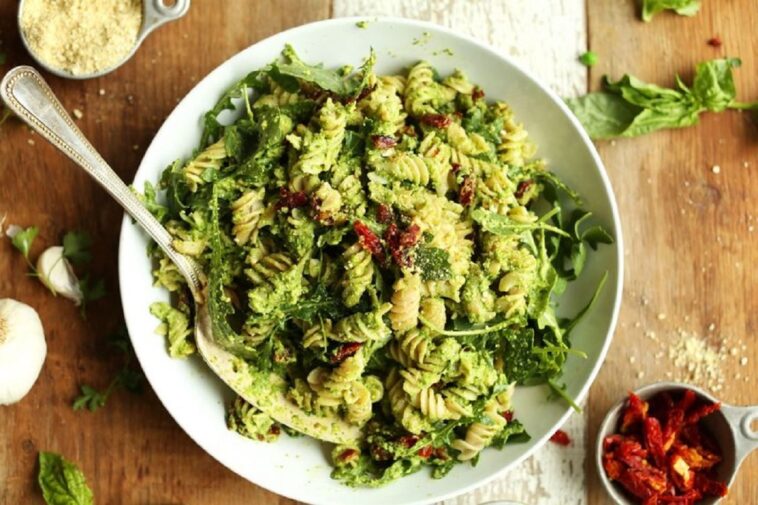 ensalada de pasta del armario