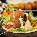 envoltura de falafel