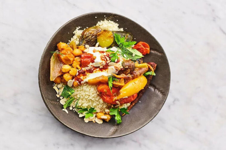 tagini de verduras y quinoa