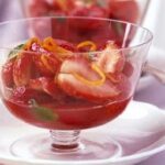 fresas con cointreau