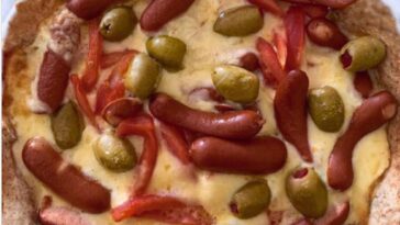 pastel de salchicha