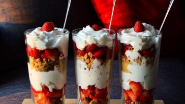 postre fresas