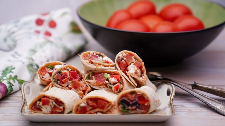 wraps de ensalada