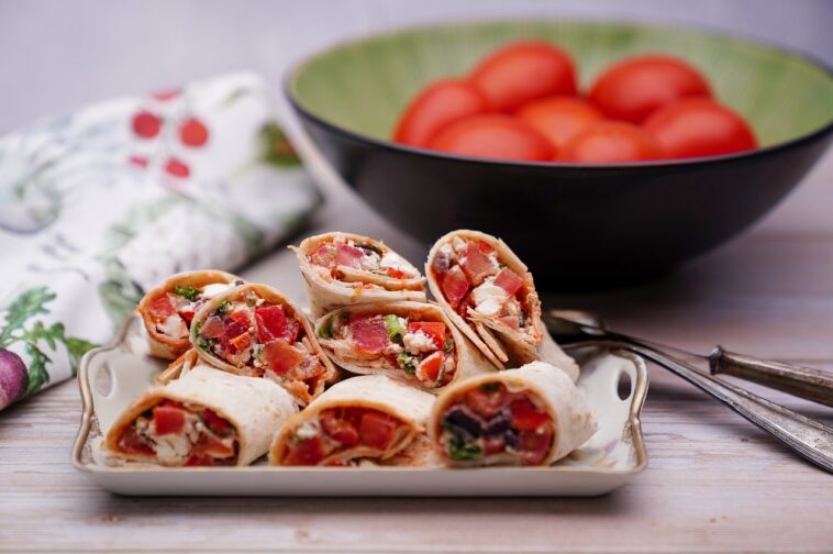 wraps de ensalada