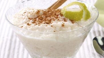 arroz con leche de limon