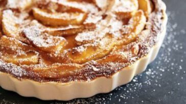 clafoutis de pera y avellana