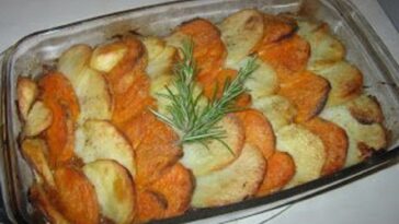 Caldera de cordero y dauphinoise: ingredientes y preparación