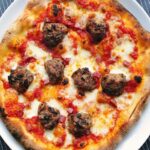 pizza albondigas