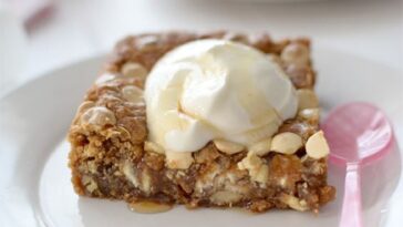 blondies de sal marina y nueces