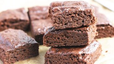 brownie chocolate vegano