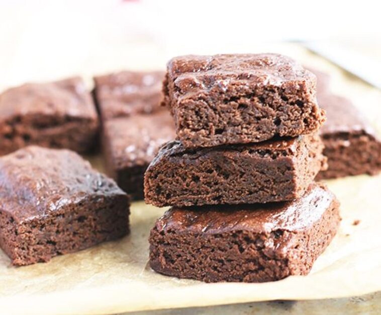 brownie chocolate vegano