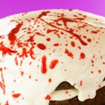 Tarta de salpicaduras de sangre: ingredientes y preparación