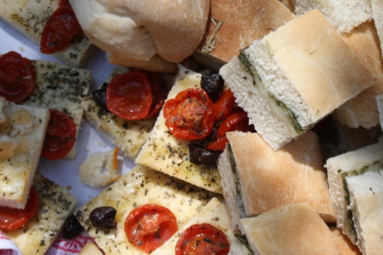 focaccia tomates