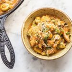 gnocchi de patata con conejo