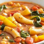 Receta de la sopa minestrone vegana