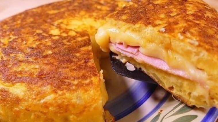 tortilla jamon y queso