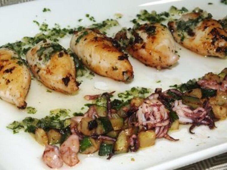 Calamares a la plancha: un plato principal ligero y sabroso