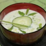 Gazpacho verde con pepino y aguacate: fresco, ligero y aromático