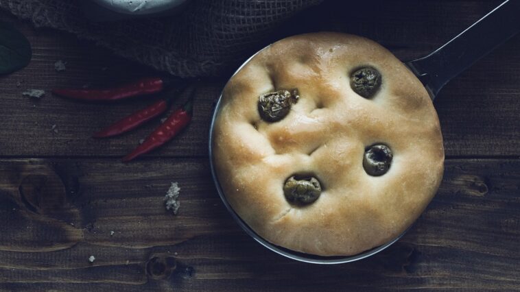 bollos con gorgonzola