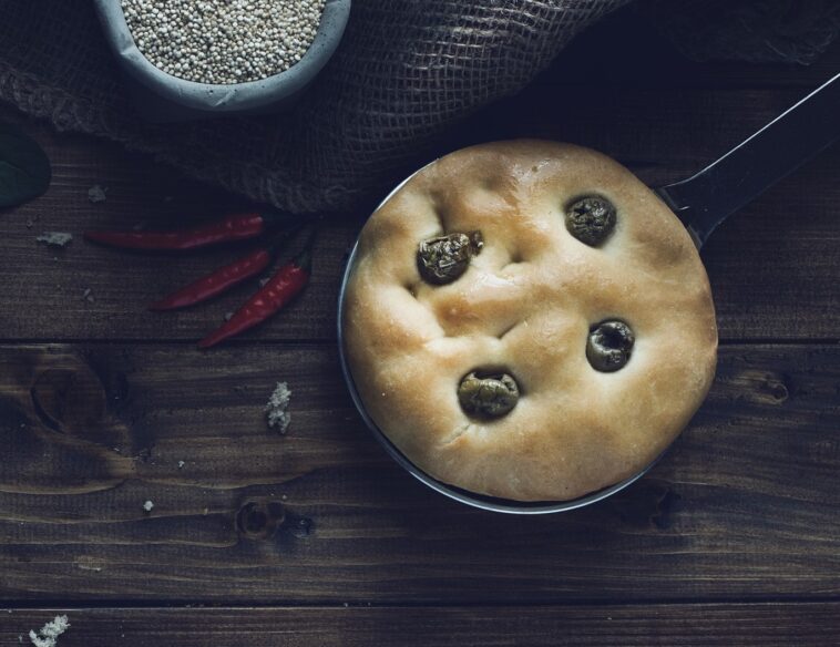 bollos con gorgonzola