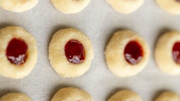 galletas con forma de pulgar