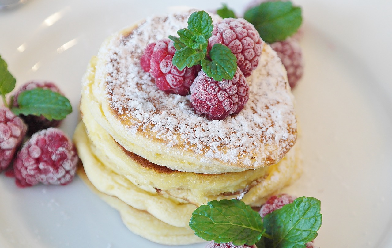 ingredientes para preparar pancakes