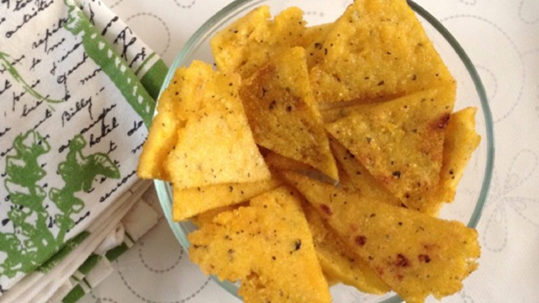 Chips de polenta: deliciosa y sabrosa receta para el aperitivo