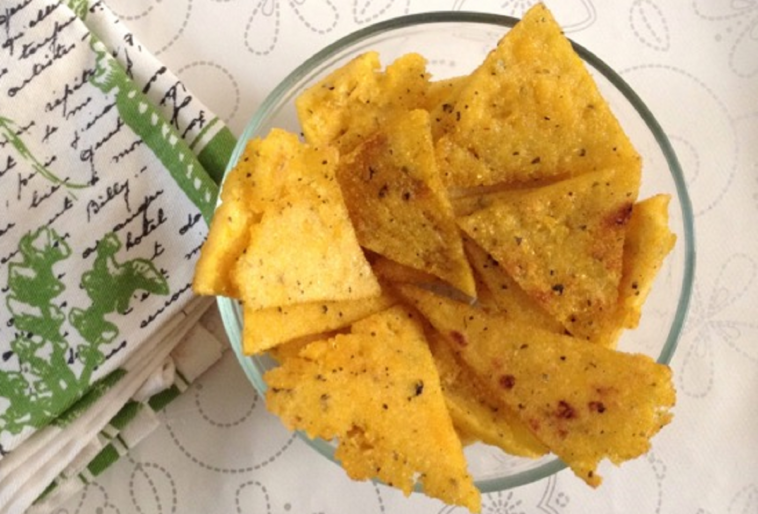 Chips de polenta: deliciosa y sabrosa receta para el aperitivo