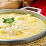 Sopa de queso blando y carne: la receta