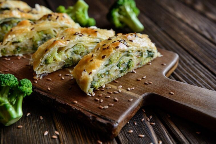 Strudel de brócoli: receta rústica y sabrosa con queso
