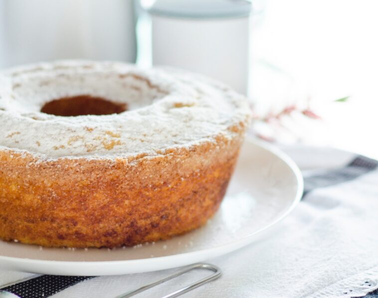 pastel casero de suero de leche