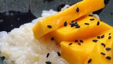 Arroz pegajoso de mango: la receta de un delicioso postre tailandés