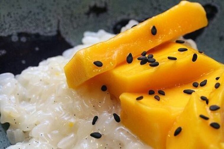 Arroz pegajoso de mango: la receta de un delicioso postre tailandés