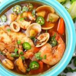 Sopa de pasta mixta con mariscos y pescados de roca: la receta