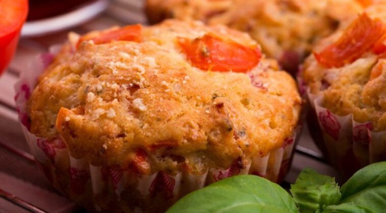 Pizzaiola Muffins: una merienda sabrosa y deliciosa