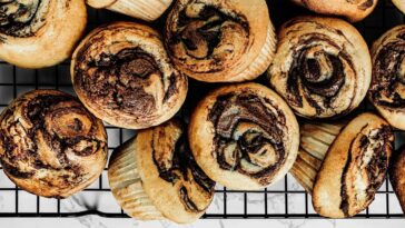 Muffins con Nutella: pasteles suaves con un relleno cremoso