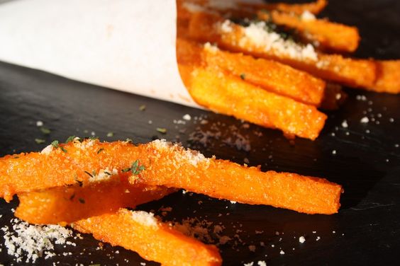 palitos de calabaza al horno