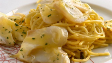 Pasta con bacalao: receta sencilla, sabrosa y mediterránea