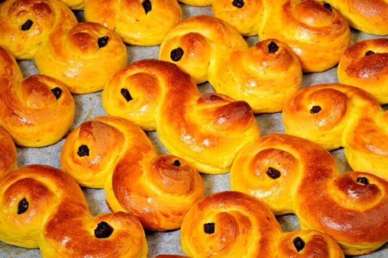 Lussekatten: la receta tradicional de los dulces suecos