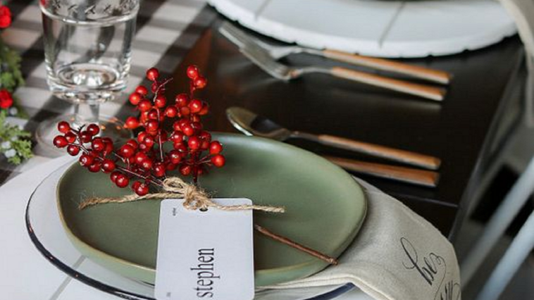 Cómo poner la mesa en Navidad: los mejores consejos