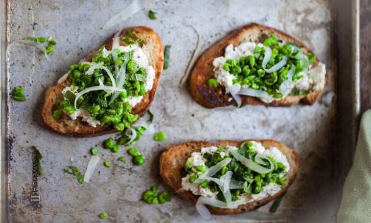 Bruschetta irlandesa: receta rústica con pan de cereales