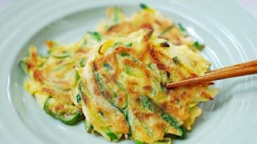 tortitas coreanas de verduras