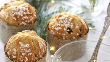 muffins de panettone