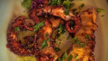 pulpo a la griega